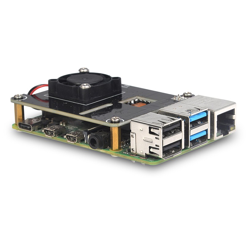 Raspberry Pi PoE HAT IEEE802.3af standard 5V 2.5A 1500V high voltage isolation  poe module SDAPO 